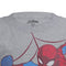 Marvel 3 Pack Spiderman Shorts Set with Graphic Tees for Boys, Hooded Shirt and Shorts, Size 4T Red