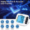 Sejoy Blood Pressure Machine Automatic Upper Arm Monitors & Accurate Adjustable Digital BP Cuff Monitor Kit Large Backlit Display 120 Sets Memory, Includes Batteries, Carrying Bag