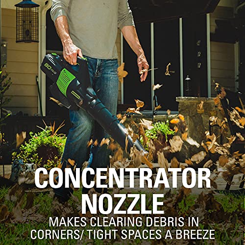 Greenworks 80V (145 MPH / 580 CFM / 75+ Compatible Tools) Cordless Brushless Axial Leaf Blower, Tool Only