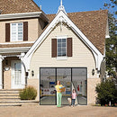 SANJIANKER Magnetic Door Screen, Durable Fiberglass Mesh Curtain Heavy Duty Screen Door for Sliding Doors, Patio, Pet and Kid Friendly, Fits Doors up to 72" x 80"