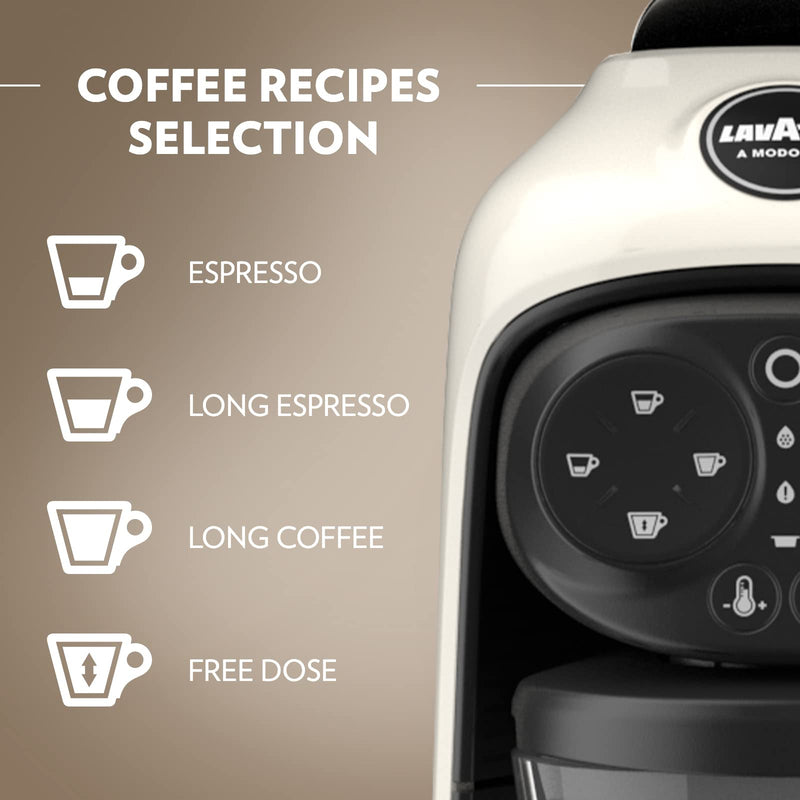 Lavazza Desea White A Modo Mio Coffee Machine