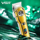 Barber Hair Clippers Electric Hair Trimmer Professional Rechargeable Cordless Hair Clipper for Men with Beard Brush and Comb (Combo Set)