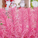 Ariv Pink Christmas Tree 1.5M/5ft Color Xmas Tree 478 PVC Tips Metal Stand Frame Deco Family Store Hotel Home Party Holiday Decoration Ornaments