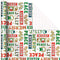 Hallmark Vintage Christmas Wrapping Paper Cut Lines on Reverse (3 Rolls: 120 sq. ft. TTL) Dancing Santas, Classic Snowman, Merry, Jolly, Happy, Peace