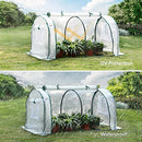 VIVOSUN Portable Mini Green House 47x23x23-Inch Tunnels, PE Cover with Roll-up Zipper Door, for Indoor Outdoor or Garden Planting