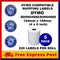 AZNPAC 5 Rolls Dymo Compatible S0904980 Shipping Labels 4 x 6 Dymo 4XL Postage 1744907 (220 Labels Per Roll) 104mm x 159mm SD0904980