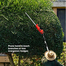 SHOGUN Pole Hedge Trimmer Cordless Electric Extendable Long Reach Telescopic Handle Garden Tool Fast Charger 20V