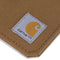 CARHARTT Unisex Adult Nylon Duck Id Holder and Lanyard, Water-Repellent Canvas Id Holder with Reflective Lanyard Wallet, Nylon Duck (Carhartt Brown), One Size US