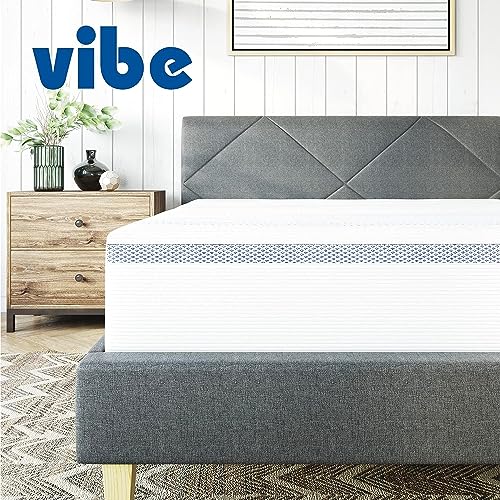 Vibe 12-Inch Gel Memory Foam Mattress Queen