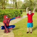 Marvel Spider-man Socks for Boys, 10 Pairs Low Cut Socks for Boys Ages 3-9, Red, One size