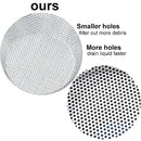 2 PCS Kitchen Sink Strainer Stainless Steel, kitchen Sink Drain Strainer，Sink Strainers with Large Wide Rim 4.5" Diameter for Kitchen Sinks