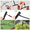 Ausale 50pcs Drip Emitters Garden Irrigation Drippers 13cm Adjustable 360 Degree Water Flow Sprinkler for 1/4 Inch Irrigation Tube Hose