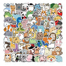 Wimarn 100Pcs Animal Stickers for Kids, Vinyl Cute Stickers, Laptop Stickers for Water Bottles Skateboard, Waterproof Stickers for Teens Girls&Boys, Gifts for Kids