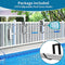 Zhitaoxun Adjustable Aluminum Pool Pole Hanger,Pool Fence Hooks for Pool Poles, 2pcs Swimming Pool Pole Hook,Heavy Duty Fence Hooks for Pool Hose Pool Skimmer Accessories