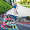 Inline Skates with Full Light Up Wheels, 4 Sizes Adjustable Roller Blades for Girls and Boys, Illuminating Beginner Rollerblades