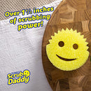 Scrub Daddy - The Original Scrub Daddy - Scratch-Free Multipurpose Dish Sponge - BPA Free & Made with Polymer Foam - Stain & Odor Resistant Kitchen Sponge (4 Count)