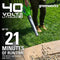 Greenworks 40V (185 MPH / 340 CFM / 75+ Compatible Tools) Cordless Brushless Leaf Blower/Vacuum, Tool Only