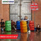 ArmoGear Inflatable Battle Barrels | Team Colored Inflatable Battle Zones | Red, Blue, Green, & Orange | Pump Included | Compatible with Nerf, Laser X, Water Blasters, Paintball Etc.!