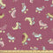 Ambesonne Hobby Fabric by The Yard, Retro Style Roller Skates Old Time Outdoor Classics Fun Activities, Decorative Fabric for Upholstery and Home Accents, 1 Yard, Rose Pink