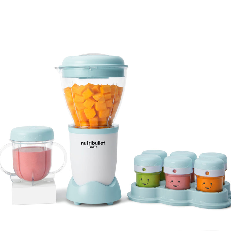 NUTRiBULLET 1412 Baby Food maker with date markers, White, One size