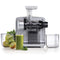 Omega Juicer JCUBE500SV Cold Press 365 Slow Masticating Juice Extractor and Nutrition System with Onboard Storage, 120-Watts, Silver