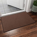 2pce Non-Slip Kitchen Mat, Waterproof, Comfort Rug for Kitchen,Floor,Office,Sink,Laundry (Coffee)