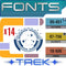 ✦ TREK ✦ Fonts Pack