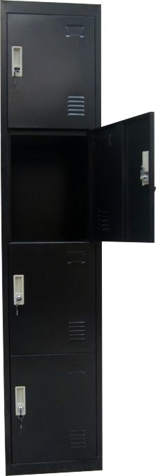 Four-Door Office Gym Shed Storage Lockers
