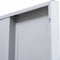 Standard Lock One-Door Office Gym Shed Clothing Locker Cabinet Grey