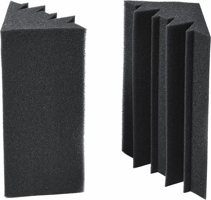 20pcs Studio Acoustic Foam Corner Bass Trap Sound Absorption Treatment Proofing