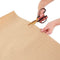 Hallmark Recyclable Kraft Wrapping Paper with Cut Lines (3 Rolls: 90 Sq. Ft. Ttl.) Minimalist Christmas, White Trees, Deer Antlers, Snowflakes on Brown Kraft for Holidays, Weddings, Winter Solstice, 30 Sq Ft (0005JXW1210)