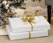 Hallmark Large Gift Boxes with Lids (12 X-Large Shirt Boxes for Sweaters or Robes) for Christmas, Hanukkah, Holidays, Father's Day, Birthdays and More, White