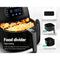 Devanti Air Fryer 8.5L LCD Digital Oil Free Deep Frying Cooker Accessories Rack - Coll Online
