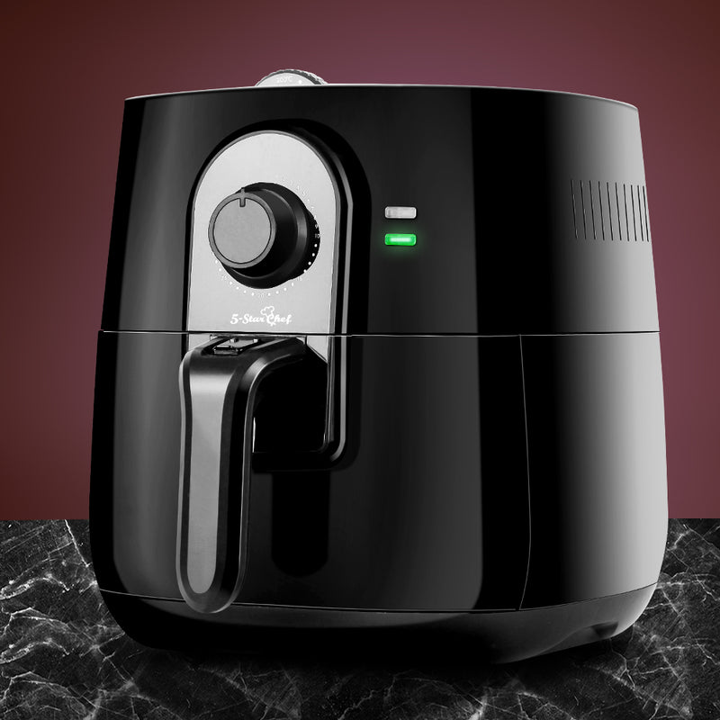 5 Star Chef 3L Oi Free Air Fryer - Black - Coll Online