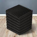 Alpha 60pcs Acoustic Foam Panels Tiles Studio Sound Absorbtion Wedge 30X30CM