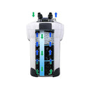 Aquarium External Canister Filter Aqua Fish Tank UV Light with Media Kit 1850L/H - Coll Online