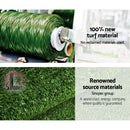 Primeturf 1x20m Artificial Grass Synthetic Fake 20SQM Turf Lawn 17mm Tape