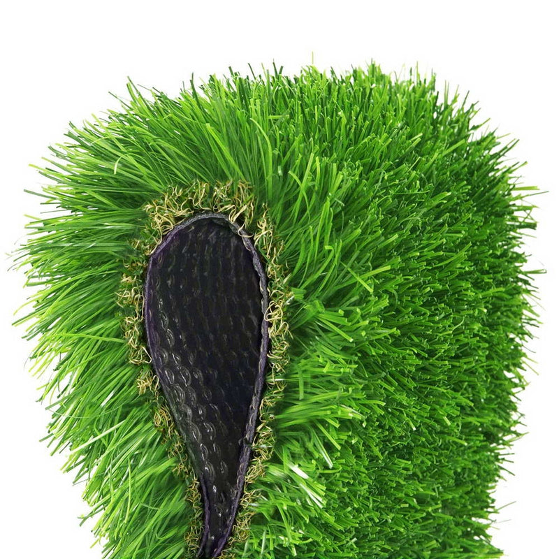 Primeturf Synthetic 30mm  0.95mx5m 4.75sqm Artificial Grass Fake Turf 4-coloured Plants Plastic Lawn - Coll Online