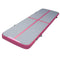 Everfit 3m x 1m Air Track Mat Gymnastic Tumbling Pink and Grey - Coll Online