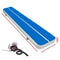 Everfit 7X1M Inflatable Air Track Mat 20CM Thick with Pump Tumbling Gymnastics Blue - Coll Online