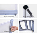 Instahut Window Door Awning Door Canopy Outdoor Patio Sun Shield 1.5mx1m DIY - Coll Online