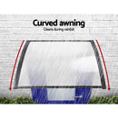 Instahut 1X1.2M Window Door Awning Canopy Rain Cover Sun Shield - Coll Online