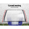 Instahut 1X2.4M Window Door Awning Canopy Rain Cover Sun Shield - Coll Online