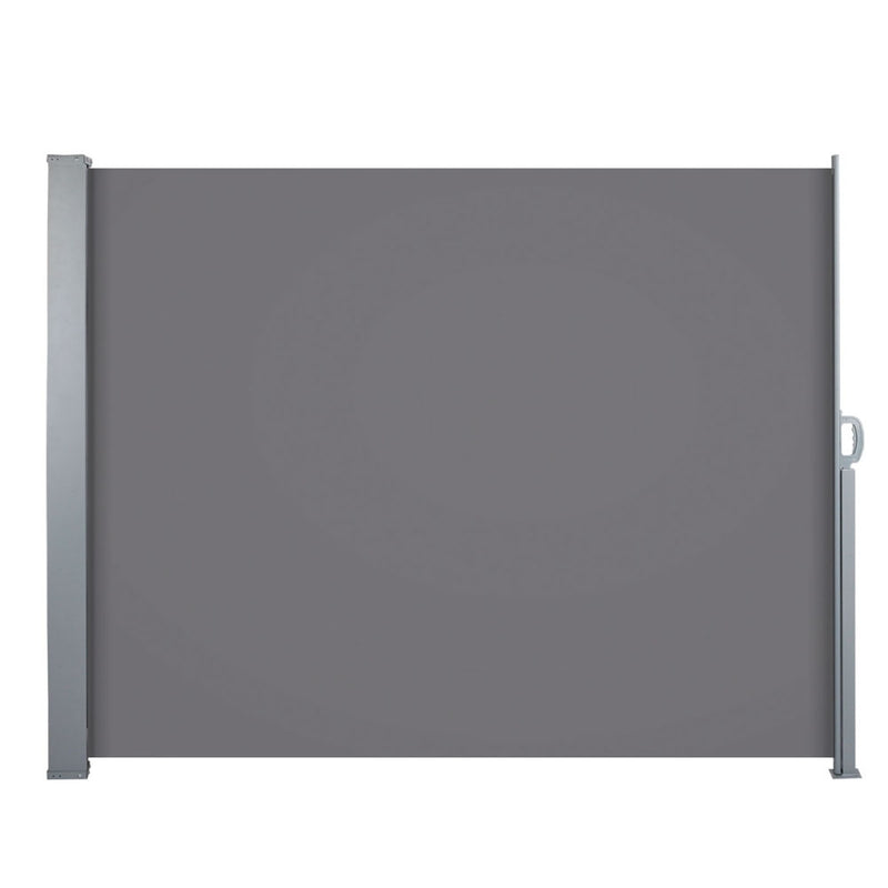 Instahut Retractable Side Awning Shade 1.8 x 3m - Grey - Coll Online