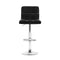 Artiss Set of 4 Bar Stools Gas lift Swivel - Steel and Black