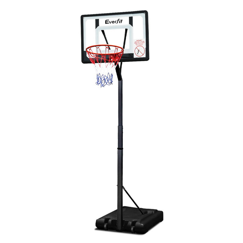 Everfit Adjustable Portable Basketball Stand Hoop System Rim - Coll Online