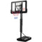 Everfit 3.05M Basketball Hoop Stand System Ring Portable Net Height Adjustable Black - Coll Online