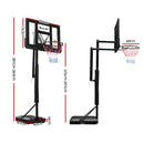 Everfit 3.05M Basketball Hoop Stand System Ring Portable Net Height Adjustable Black - Coll Online