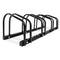 Portable Bike Parking Rack 4 Bicycle Instant Storage Stand - Black - Coll Online
