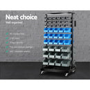 Giantz 90 Bin Storage Rack Stand - Coll Online